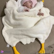 تصویر پتو مخملی کودک Modakids طرح اردک - زمان ارسال 15 تا 20 روز کاری 