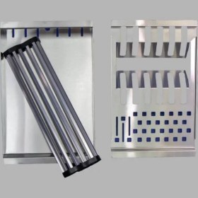 تصویر سینک ظرفشویی بنتو D90 توکار ۲ لگن استیل 