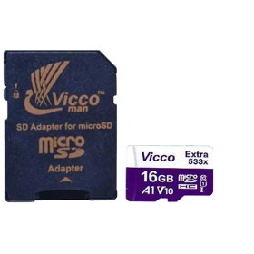 تصویر کارت حافظه microSDHC ویکو من Extra 533X ظرفیت 16 گیگابایت کارت حافظه microSDHC ویکو من Extra 533X ظرفیت 16 گیگابایت