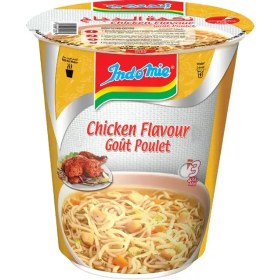 تصویر نودل ليوانی اندومی مرغ 60 گرم INDOMIE مدل Chicken Flavour Indomie Cup Noodles Chicken 60gr