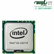 تصویر پردازنده مرکزی اینتل سری Broadwell مدل Xeon E5-2697 V4 همراه با پک کامل ا Intel Broadwell Xeon E5-2697 V4 CPU With BOX Intel Broadwell Xeon E5-2697 V4 CPU With BOX