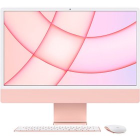 تصویر آی مک 24 اینچ مدل iMac 24inch M1/8/512 Pink 2021 MGPN3 