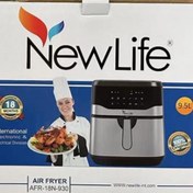 تصویر سرخ کن بدون روغن نیولایف مدل AFR-18N-930 Newlife diet fryer AFR-18N-930