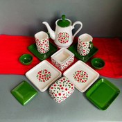 تصویر ست صبحانه خوری گیلاس 