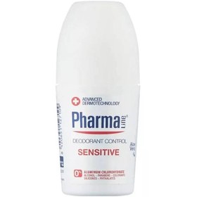 تصویر رول دئودورانت پوستهای حساس مدل Sensitive فارمالاین Pharma Line Sensitive Deodorant Control Roll-on-50ML