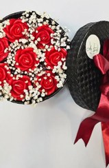 تصویر باکس گل شمعی رز 