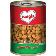 تصویر کنسرو عدسی دلوسه 380 گرم 