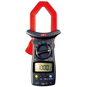 تصویر آمپرمتر کلمپی AC 1000A دیجیتال صنعتی یونیتی UNI-T UT206 clamp meter