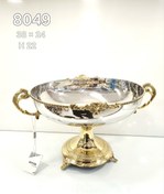 تصویر میوه خوری بیضی پایه دار متوسط ورساچه _ دو رنگ