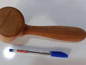 تصویر چکش چوبی راش 60 میلیمتری چکش چوبی راش مستحکم 6 سانتی دسته خراطی راش