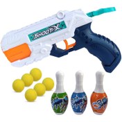 تصویر تفنگ کلت دو کاره توپ پرتاب کن و آبپاش 