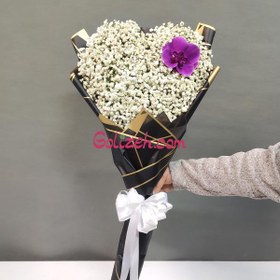 تصویر دسته گل قلبی 