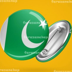 تصویر پیکسل پرچم کشور پاکستان کد 20 Pakistan flag pixel code 20