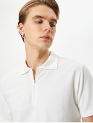 تصویر پولوشرت آستین استاندارد راسته مردانه | کوتون Koton 4SAM10006MK 