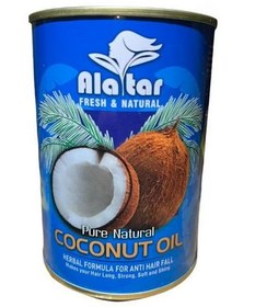 تصویر روغن مو نارگیل خالص العطار alatar pure natural coconut oil