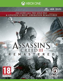 تصویر دیسک بازی Assassin’s Creed III: Remastered برای XBOX Assassin's Creed III: Remastered XBOX