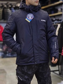 تصویر کاپشن مردانه کلمبیا مدل 8226 گورتکس ضدآب با کلاه جداشونده 