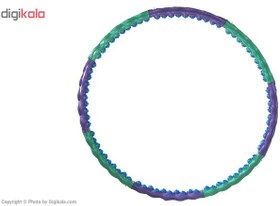 تصویر حلقه هولاهوپ رجال مدل دوبل مغناطیس - چند رنگ 