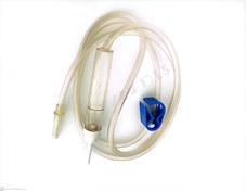 تصویر ست سرم دامی با کلمپ قابل تنظیم (سوپا)(بسته 10 عددی) 