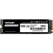 تصویر اس اس دی اینترنال پاتریوت مدل P400 Lite ظرفیت 500 گیگابایت Patriot P400 Lite PCIe Gen4 x4 NVMe 2.0 500GB M.2 SSD