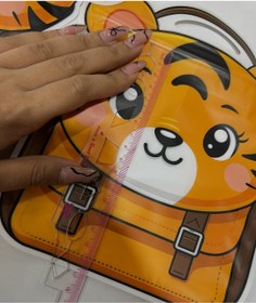 تصویر زیپ کیپ ببری 403 - ببری Zip up the tiger cape