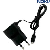 تصویر شارژر نوکیا مدل 216 مخصوص گوشی های میکرو USB 