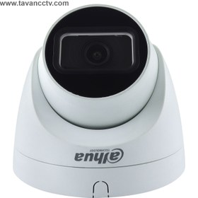 تصویر دوربین میکروفن دار دهوا HAC-HDW1400TRQP-A-0280B Dahua DH-HAC-HDW1400TRQP-A 4-MP HDCVI IR Dome Camera