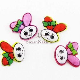 تصویر اتیکت چاپی خرگوش 