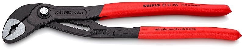 تصویر انبر کلاغی کنیپکس مدل کبری 8701300 سایز 12 اینچ Knipex pliers