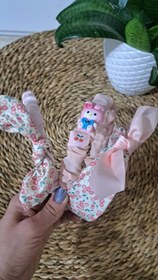 تصویر پک سه تایی تل مو فانتزی ملودی صورتی 