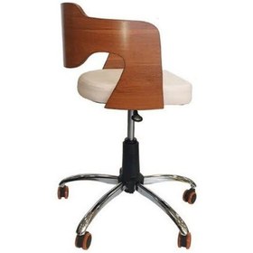 تصویر صندلی ازمایشگاهی اداری استادکاری تحریر کارمندی دانشجویی مدل 2017 چرخدار 2017 Swivel Chair