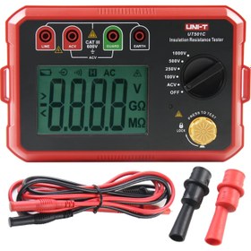 تصویر تستر مقاومت عایق یونیتی مدل Uni-T UT501C UT501C Insulation Resistance Tester