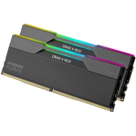 تصویر رم KLEVV Cras V RGB 48GB Dual 6000MHz CL30 - Black 