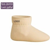 تصویر پاپوش حوله‌ای مخصوص پارافین تراپی ویژه چاپ لوگو 