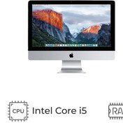 تصویر آل این وان آی مک استوک Apple imac slim A1418 پردازنده i5 نسل 3 Apple iMac A1418 i5(GEN3)-8GB-256GB(SSD)- 22inch