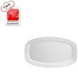 تصویر دیس کباب چینی زرین سفید (سایز 40) Zarin Iran Hotel-49 White 1 Piece Porcelain kebab-platter 40