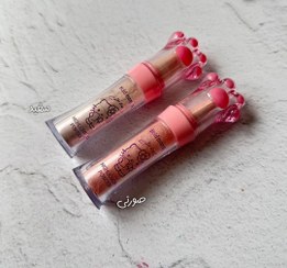 تصویر هایلایتر پودری فانتزی طرح کیتی(HOLD MORNING)_درخشش ملایم و براق - صورتی 