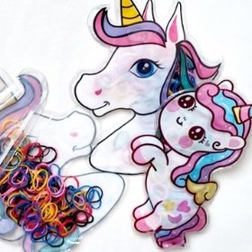 تصویر پک چهل گیس طرح یونیکورن 