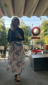 تصویر دامن جیب دار راکشا 