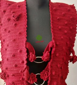 تصویر جلیقه بافتنی 