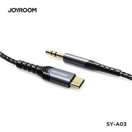 تصویر کابل تبدیل صدای تایپ سی جویروم Joyroom Hi-Fi Audio Cable SY-A03 