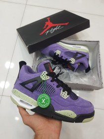 تصویر Nike air jordan 4 canyon purple نایک ایر جردن ۴ کانیون بنفش 
