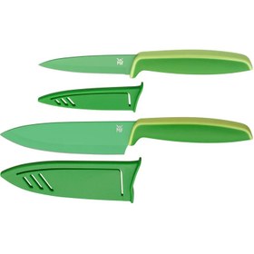 تصویر چاقو آشپزخانه 2 پارچه دبلیو ام اف آلمان مدل WMF Set of kitchen knives Touch 
