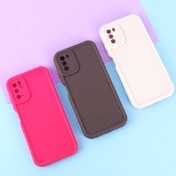 تصویر قاب سولید شیائومی Poco M3 محافظ لنزدار Xiaomi Poco M3 Cover Case