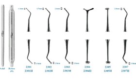 تصویر برنیشر دسته معمولی - دسته هالو/Smart Instru Burnishers(solid-Hollow) - برنیشر دسته هالو 2.4/2.8mm(2303H) Smart Instru Burnishers(solid-Hollow)