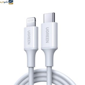 تصویر کابل لایتنینگ به تایپ سی یوگرین مدل 60749 US171 طول 2 متر UGREEN 60749 US171 Lightning to USB Type-C Cable 1m