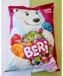 تصویر آبنبات خرسی BERi روشن ،یک کیلویی ROSHEN BERi