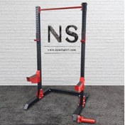 تصویر رک اسکات مرکزی Central squat rack NS007 