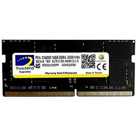 تصویر رم لپ تاپ DDR5 تک کاناله 4800 مگاهرتز توین موس ظرفیت 16 گیگابایت DDR5 8GB Single Channel 4800 MHz