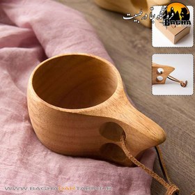 تصویر لیوان چوبی کوکسا مدل A01 